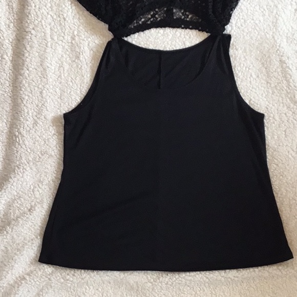 Black Lace Top - Picture 5 of 6